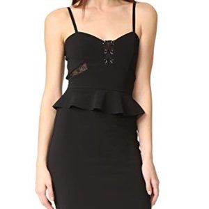 Parker - Black Sachi Combo Dress Size S LBD